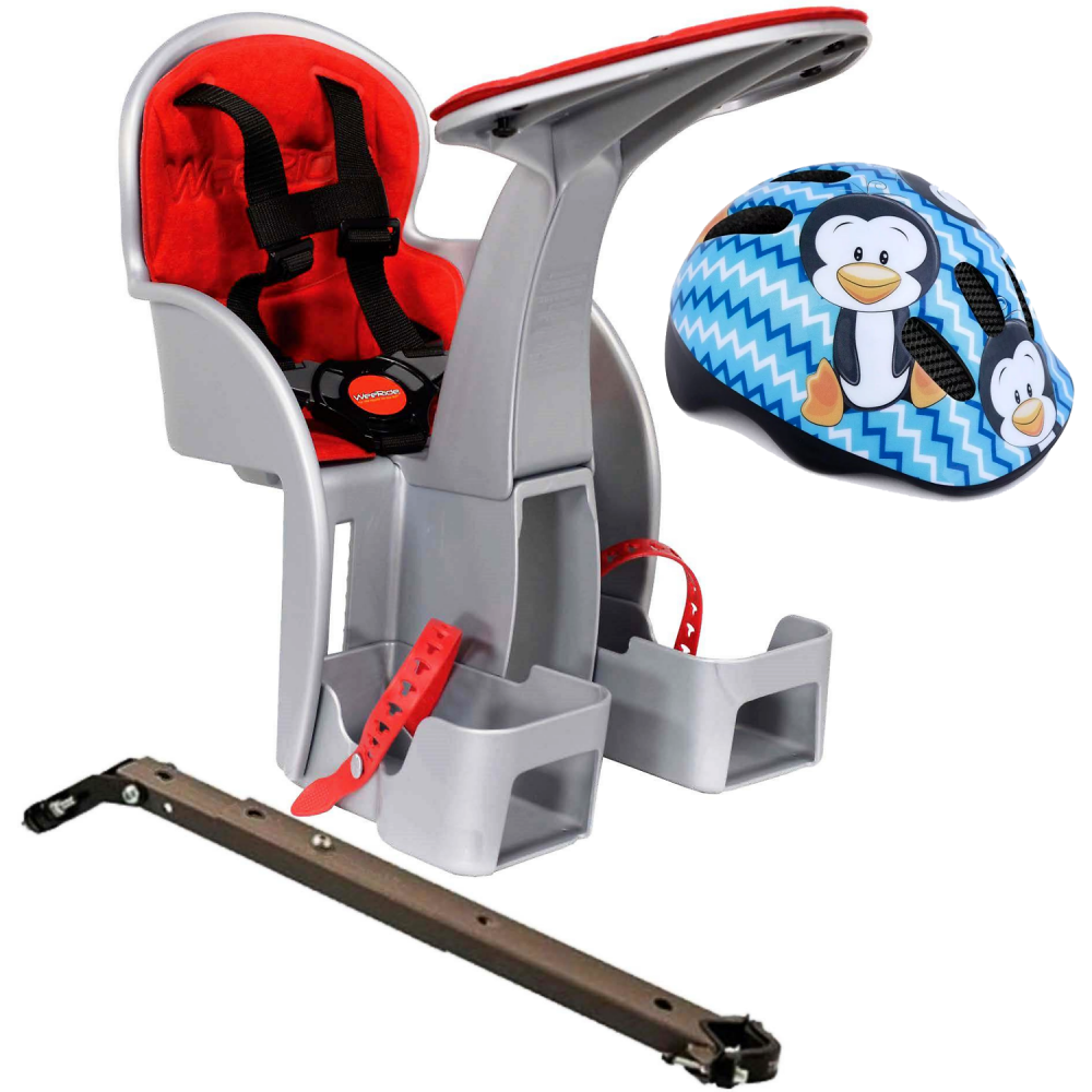 Scaun Bicicleta WeeRide SafeFront + Cască - imagine 6