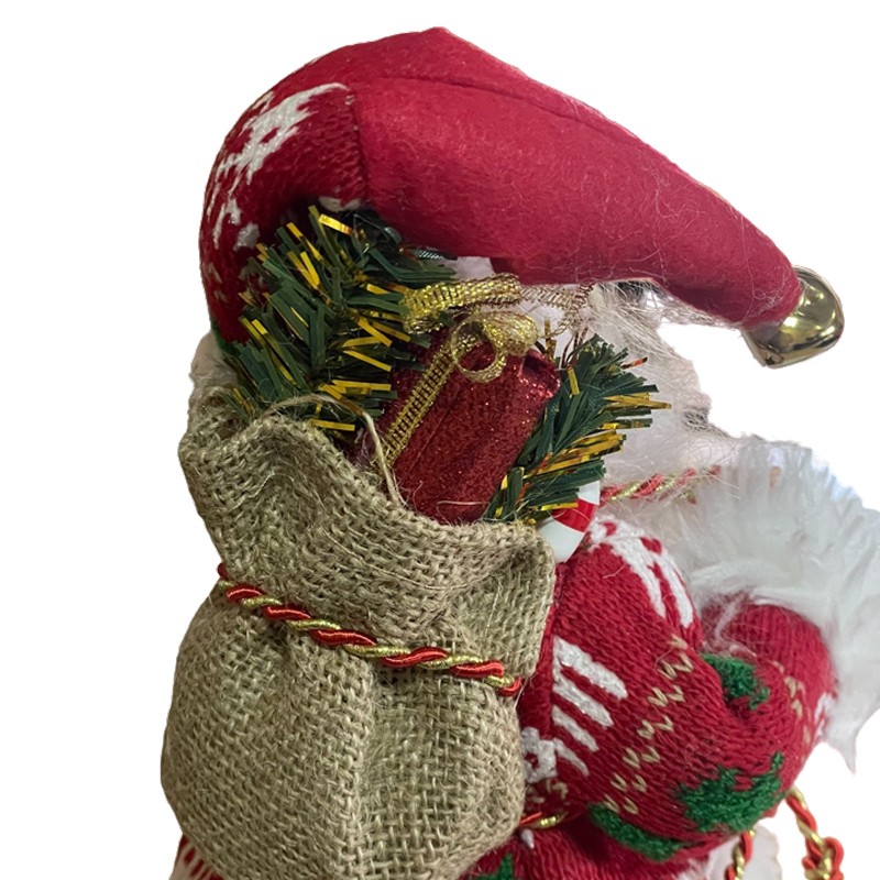 Figurină Moș Crăciun Procart 30cm - Decorațiune Festivă - imagine 6