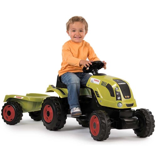 Tractor Smoby Claas Farmer XL cu Remorcă - imagine 3