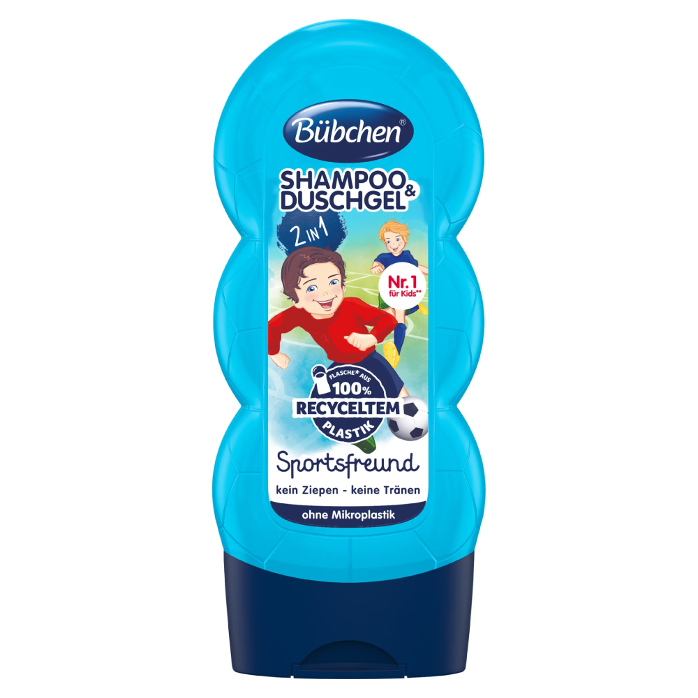 Șampon și Gel de Duș Bübchen Sport Fan, 230 ml