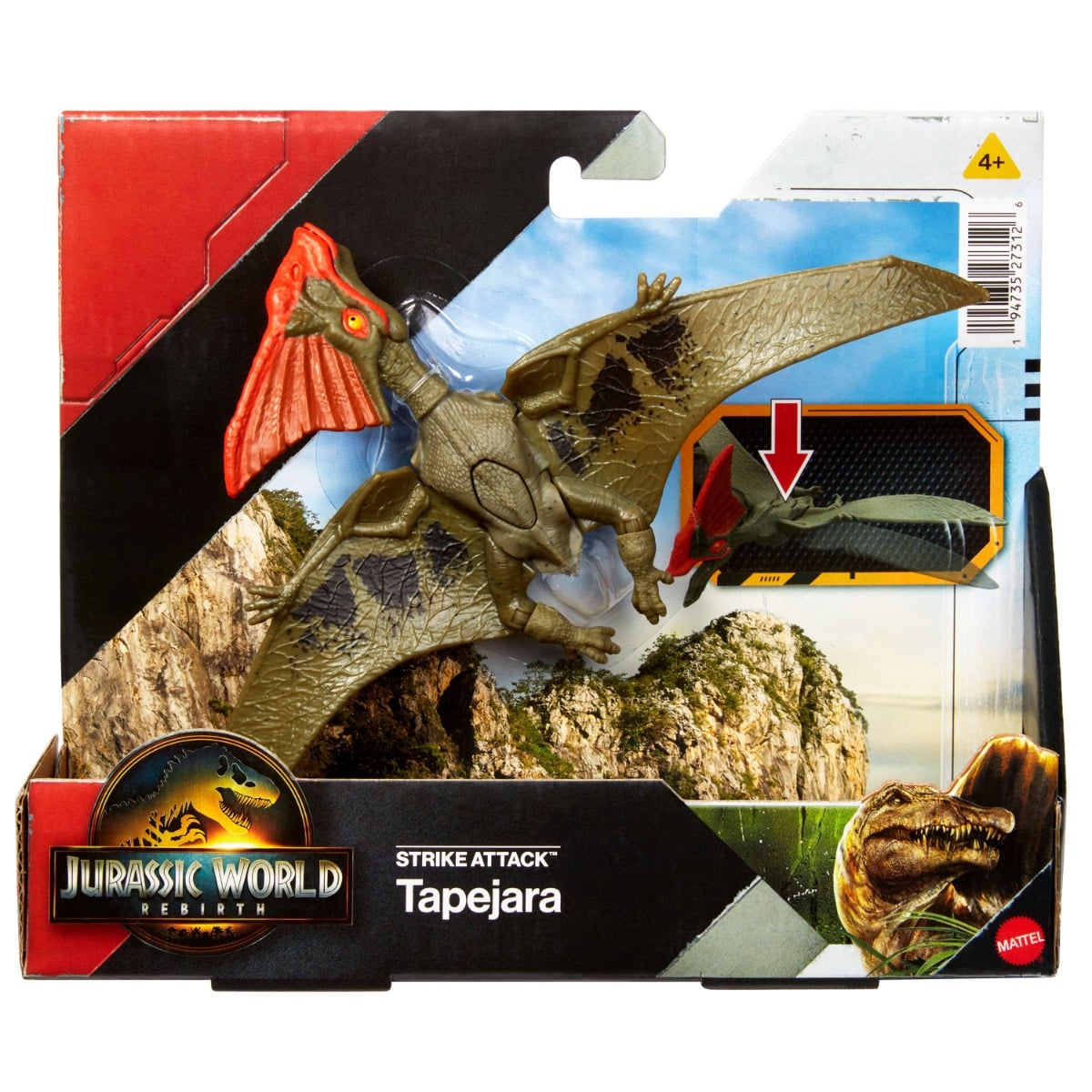 Figurina Jurassic World Tapejara, Atac Strike