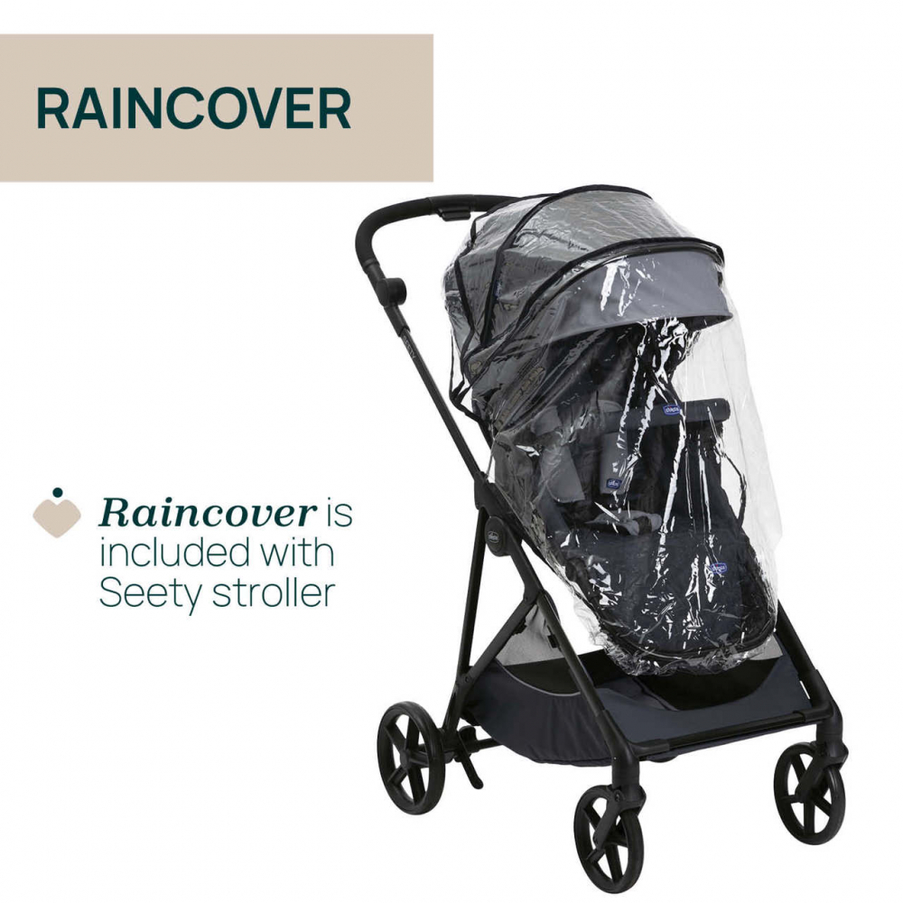 Carucior 3 in 1 Chicco Seety BostonGrey - imagine 3