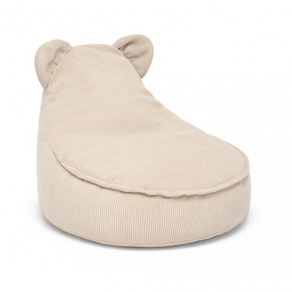 Fotoliu Puf MeowBaby Teddy Beige | Confort & Design - imagine 2