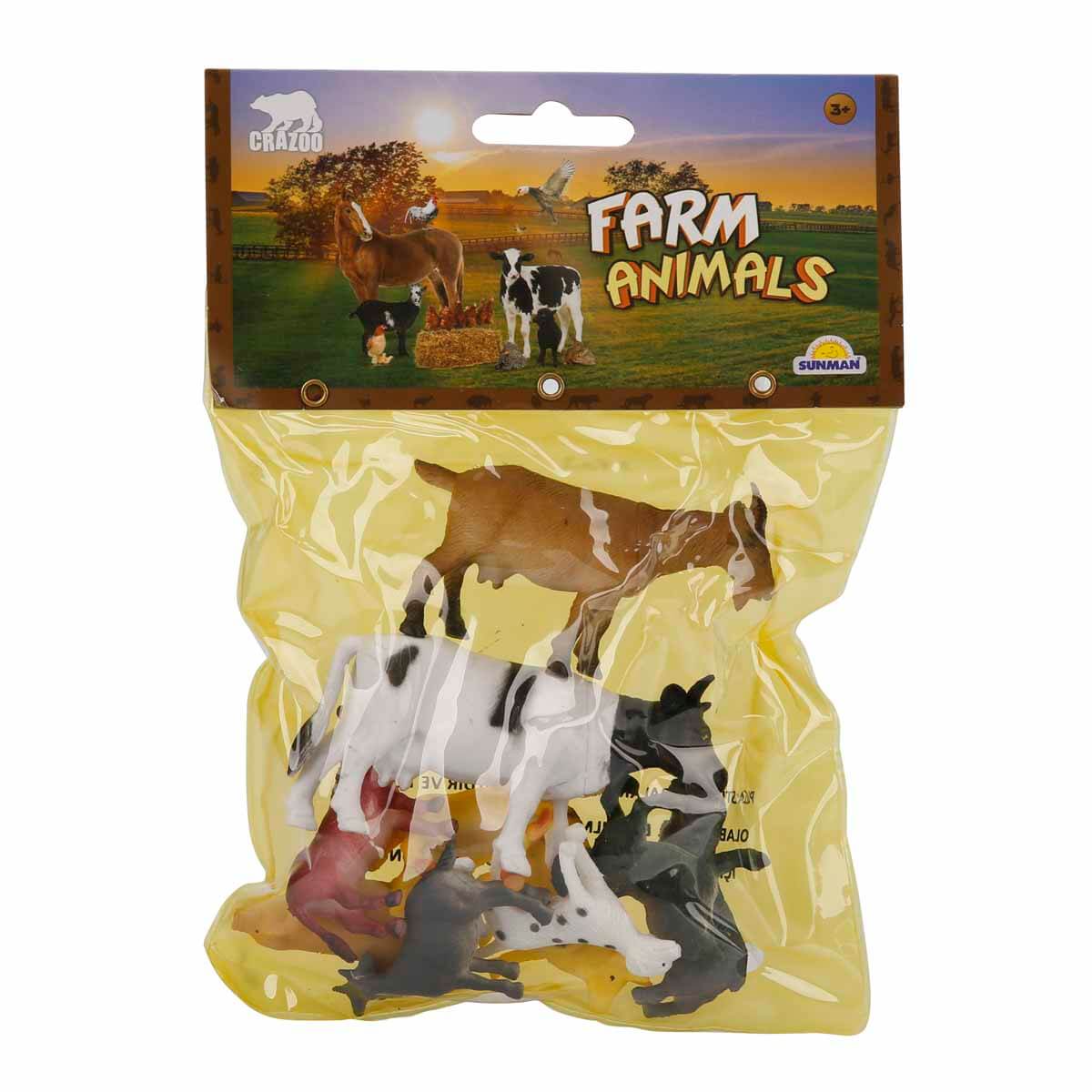 Set Figurine Animale Fermă Crazoo