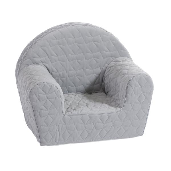 Fotoliu Knorr Toys Cosy Geo Gri pentru Copii - imagine 2