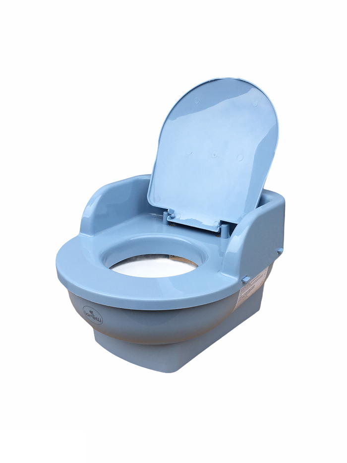 Minitoaleta Lorelli Bear Dark Blue, Albastru - imagine 2