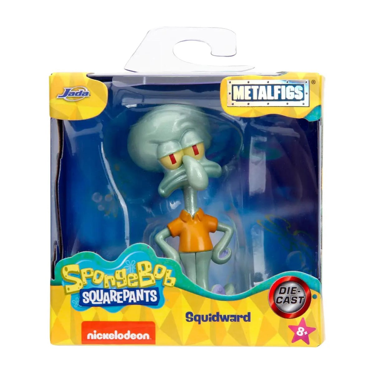 Figurina Metalica Jada Squidward 6.5 cm