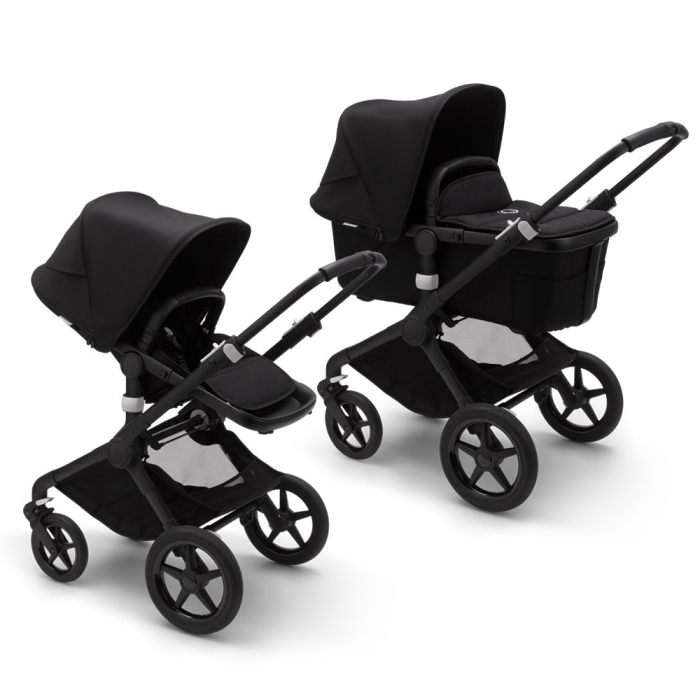 Bugaboo Fox 2 Black Black | Carucior 2 in 1 Premium