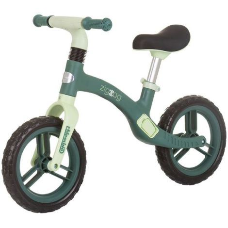 Chipolino Zig Zag Green - Bicicleta fara pedale 2-5 ani