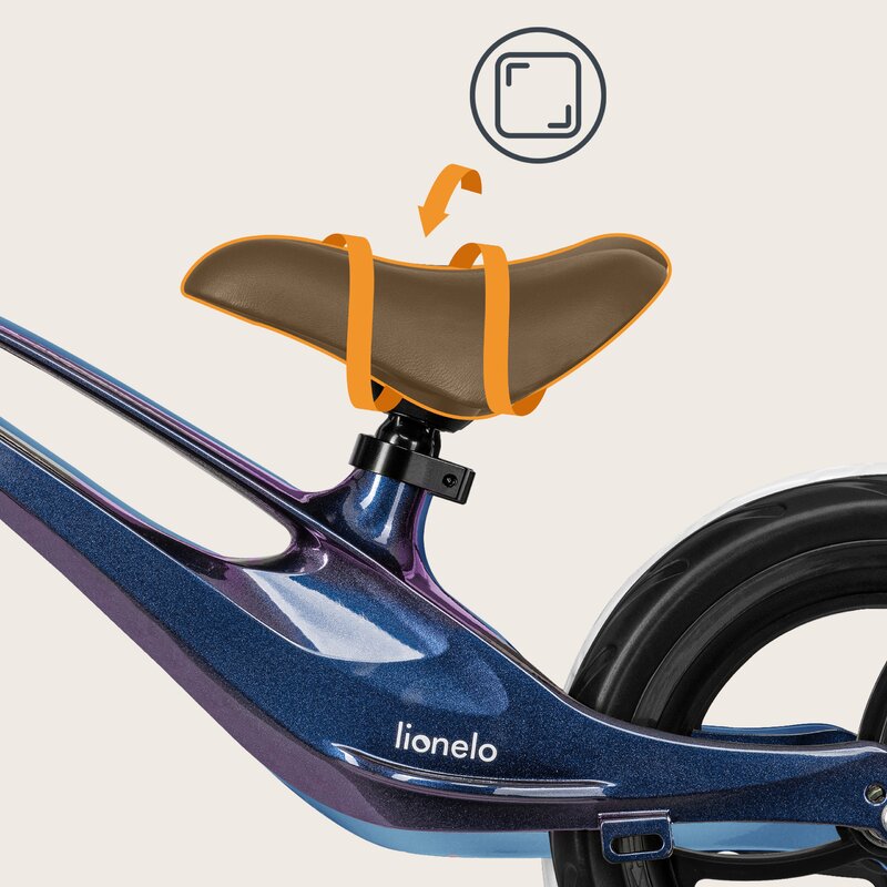 Lionelo Bart 12" Bicicleta fara pedale, Aliaj Magneziu - imagine 4