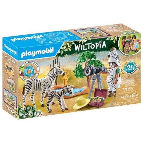 Playmobil Fotograf și Zebre - Aventură Safari - imagine 4