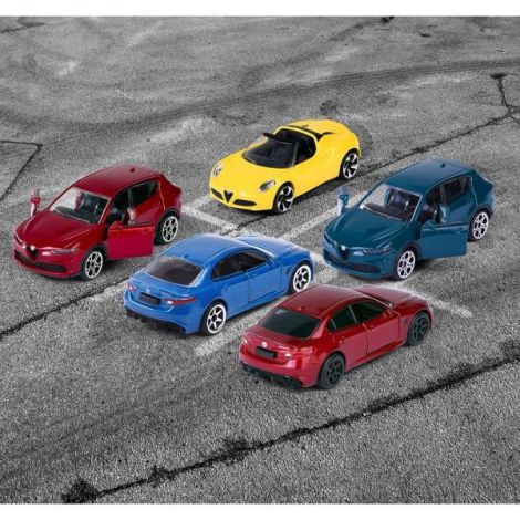 Set Majorette Alfa Romeo 5 Mașinuțe Metalice - imagine 5