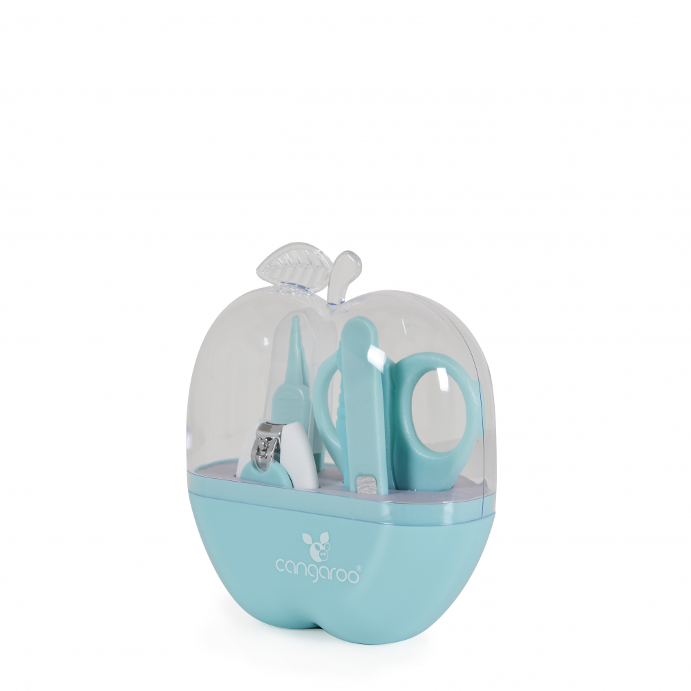 Set Manichiura Bebelusi Cangaroo Apple Blue