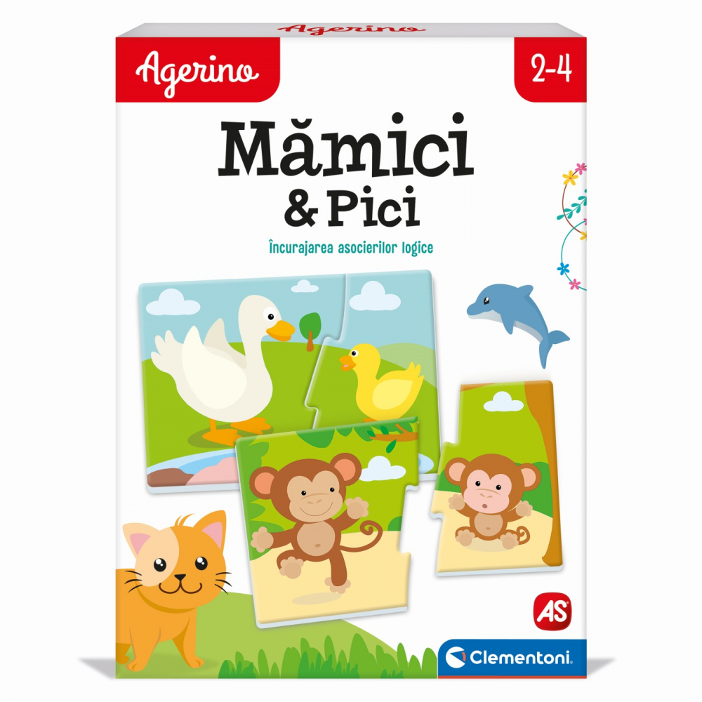 Joc Educativ Mamici și Pici As | Dezvoltare Copii