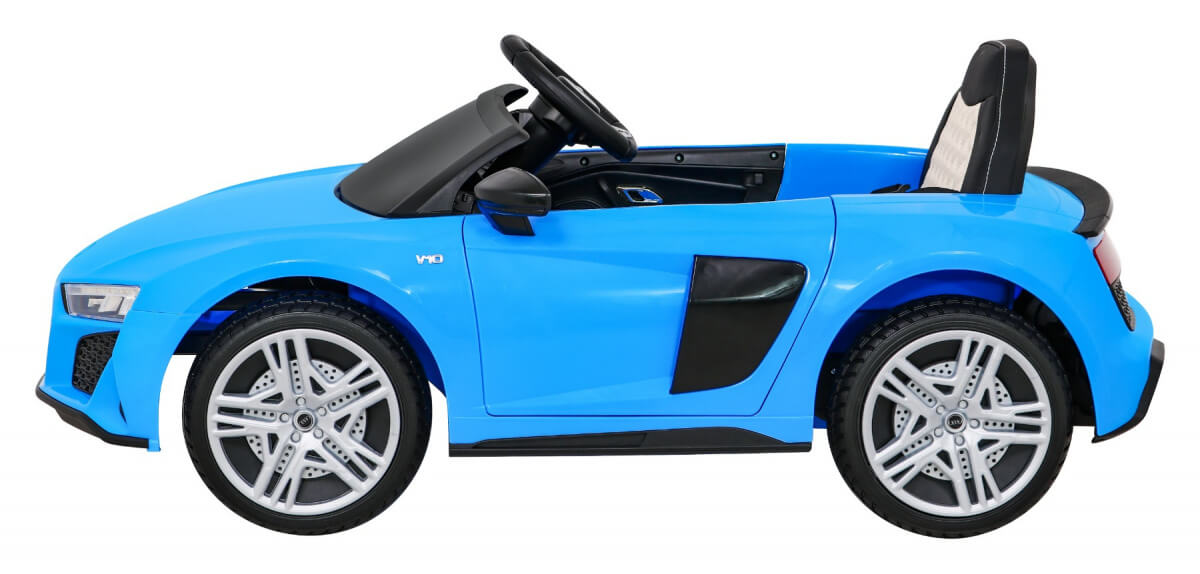 Masinuta Electrica Audi R8 Spyder Albastru - imagine 4