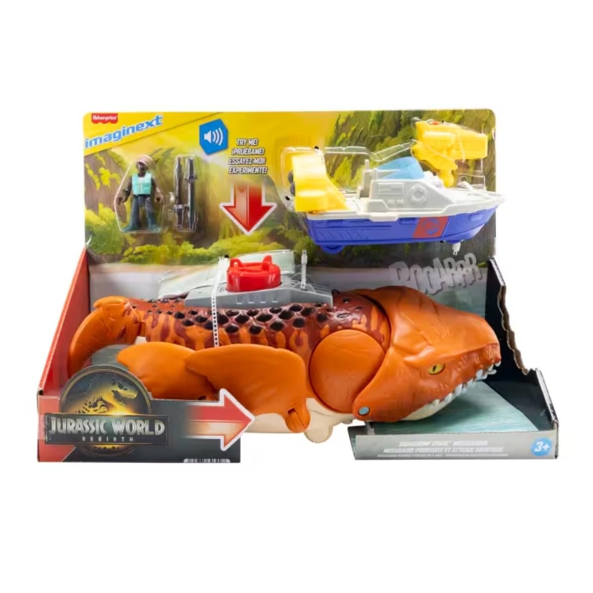 Jurassic World Renaissance Mosasaurus Set Figurina