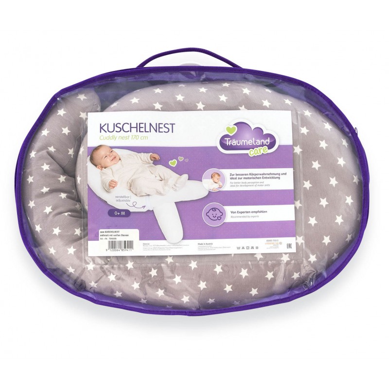 Perna Bebelusi Cuddly Nest Traeumeland, Confort si Siguranta