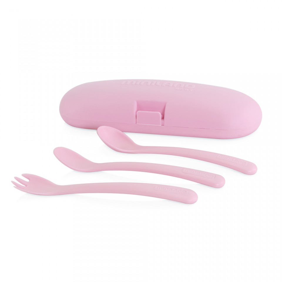 Set tacamuri ergonomice Rose Miniland - imagine 3