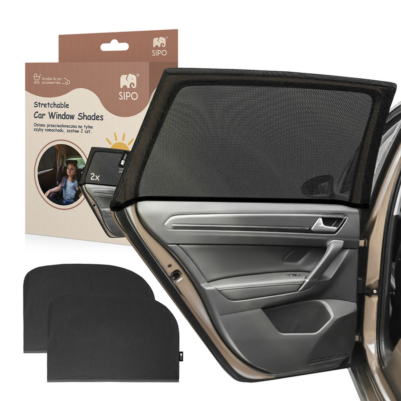 Parasolar Auto Sipo 2 buc | Protecție UV - imagine 4
