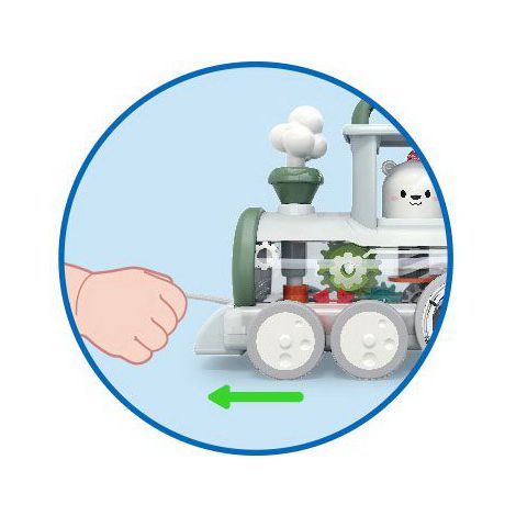 Locomotiva Hola Steam Educativă 3+ - imagine 6