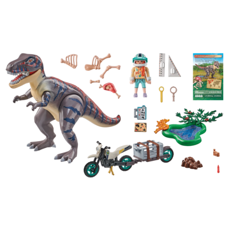 Playmobil Pe Urma lui T-Rex - Aventură Dinozaur - imagine 2
