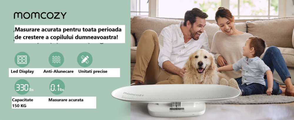 Cantar multifuncțional Momcozy Nor Pufos bebeluși - imagine 4