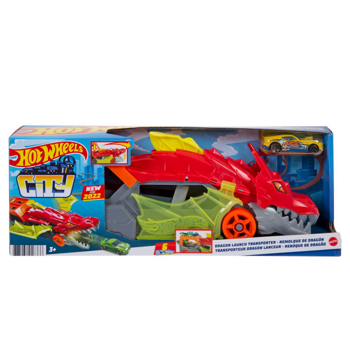 Hot Wheels City Dragon Launch | Joc Lansare Masini