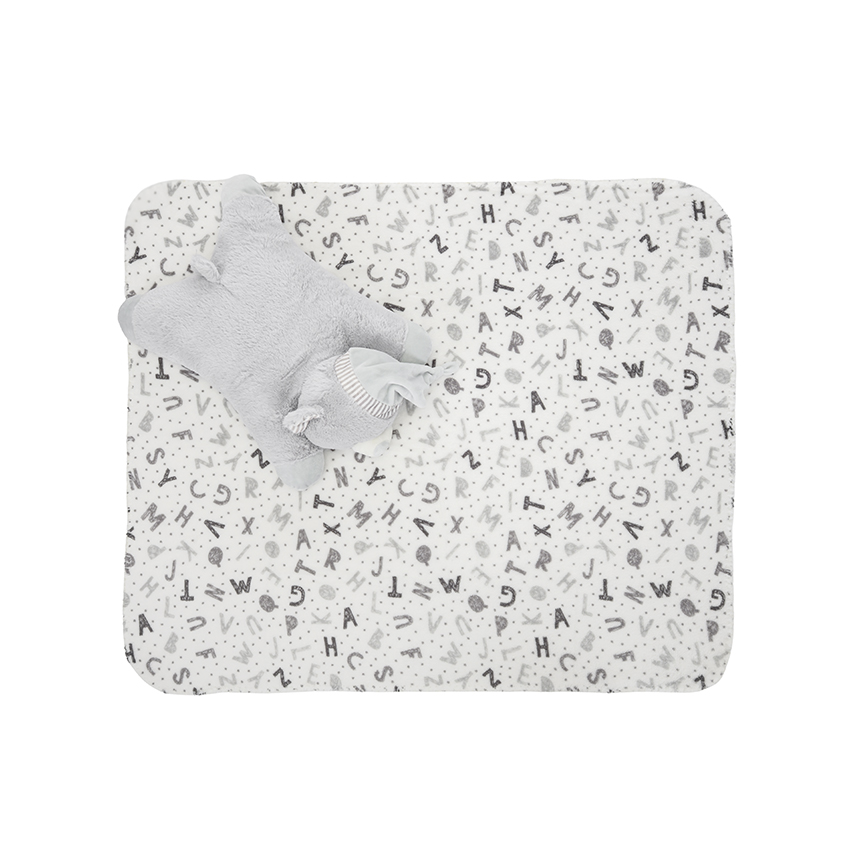Set Paturica Lorelli Poffy Grey Moale - imagine 2