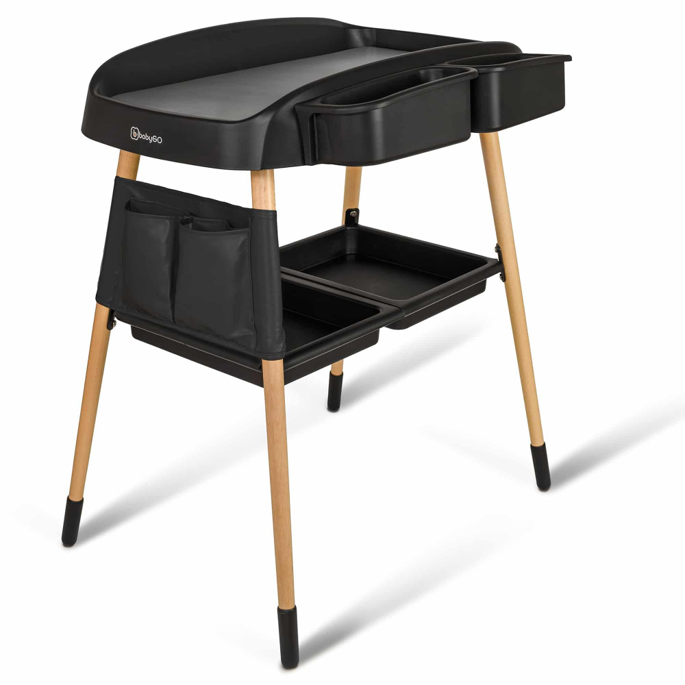 Masuta de schimbat BabyGo Change Me Black - imagine 8