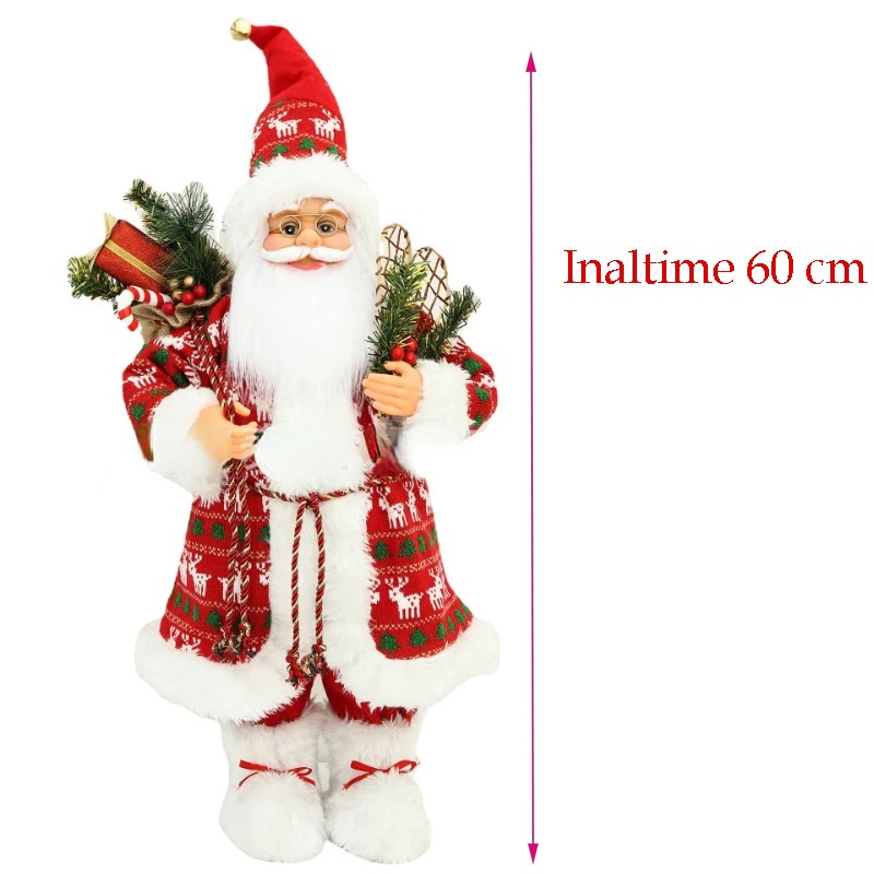 Mos Craciun 60cm Procart - Decor Magic Copii