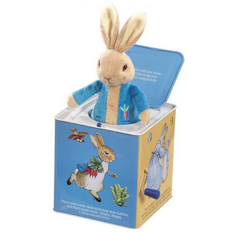 Cutie Muzicală Jack-in-the-Box Peter Rabbit | Rainbow