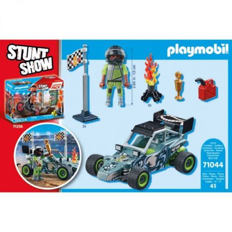 Playmobil Pilot Curse Stunt Show - Jucărie Acțiune - imagine 5