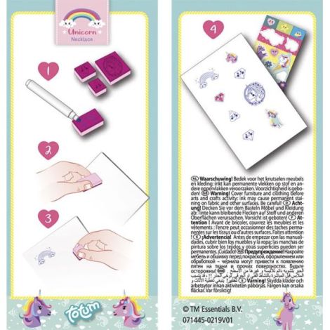 Totum Stampile Unicorn Set Creativ 3+ - imagine 4