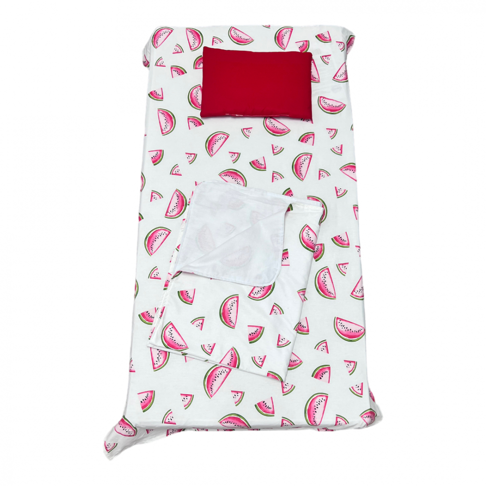 Set 3 piese Deseda Pepene Roșu 160x80 cm