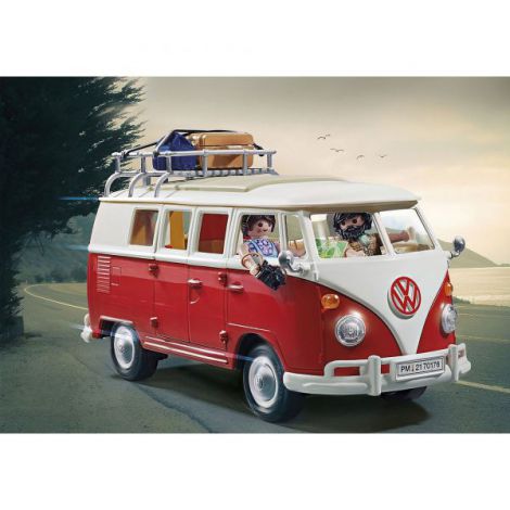 VW T1 Camping Bus Playmobil - Aventuri - imagine 2