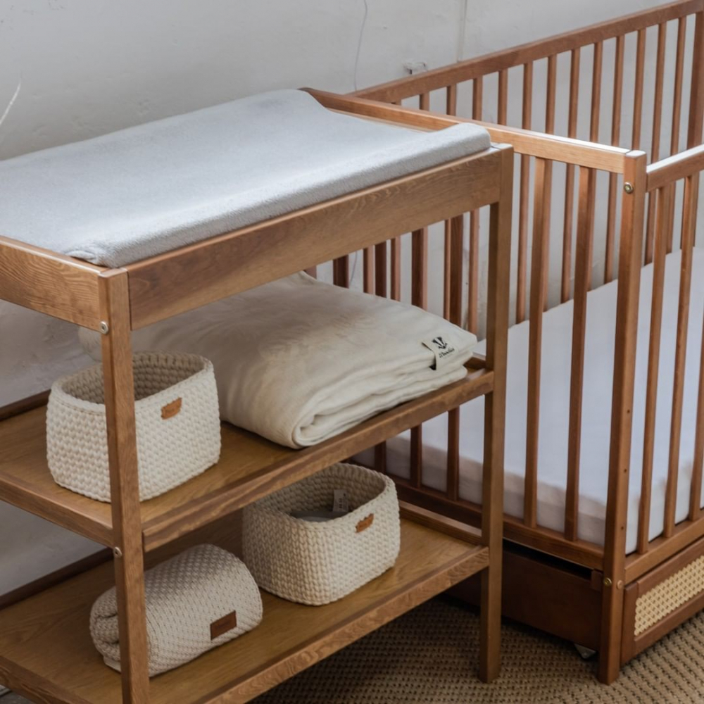 Masa infasat Woodies Safe Dreams Vintage cu depozitare