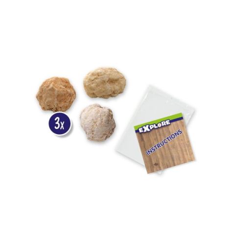 Set Geode Ses Creative - Descoperă Cristale - imagine 2