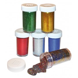 Sclipici Culori Pastel Playbox | Set 6 Bucăți