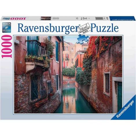 Puzzle Toamna în Veneția 1000 piese Ravensburger - imagine 2