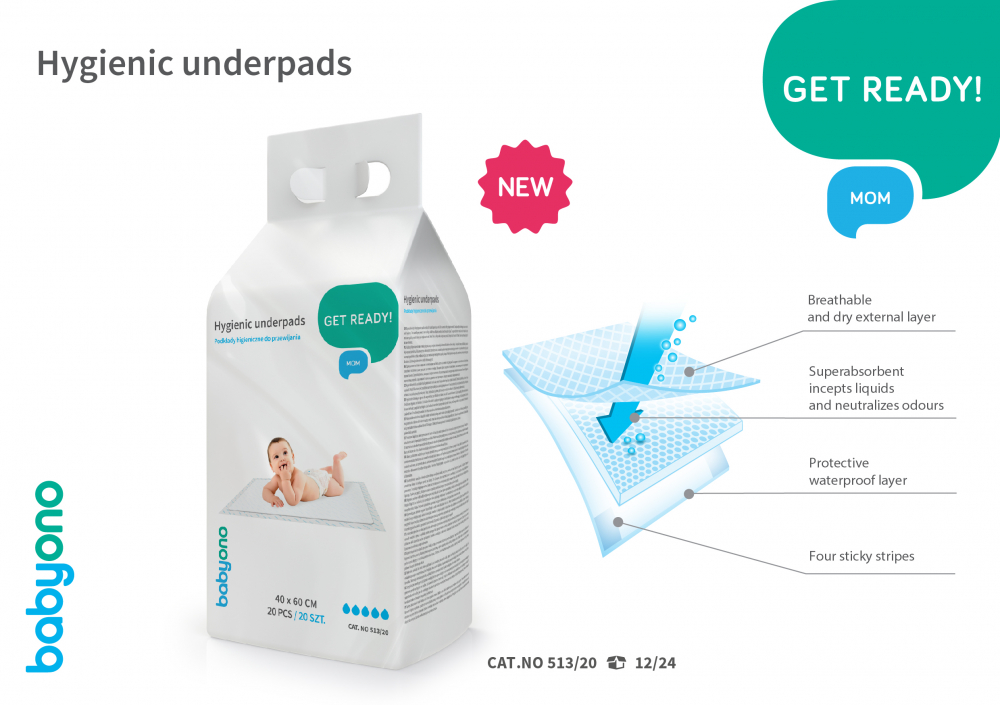 Babyono Protecții Impermeabile 20 buc | Igienă Sigură - imagine 6