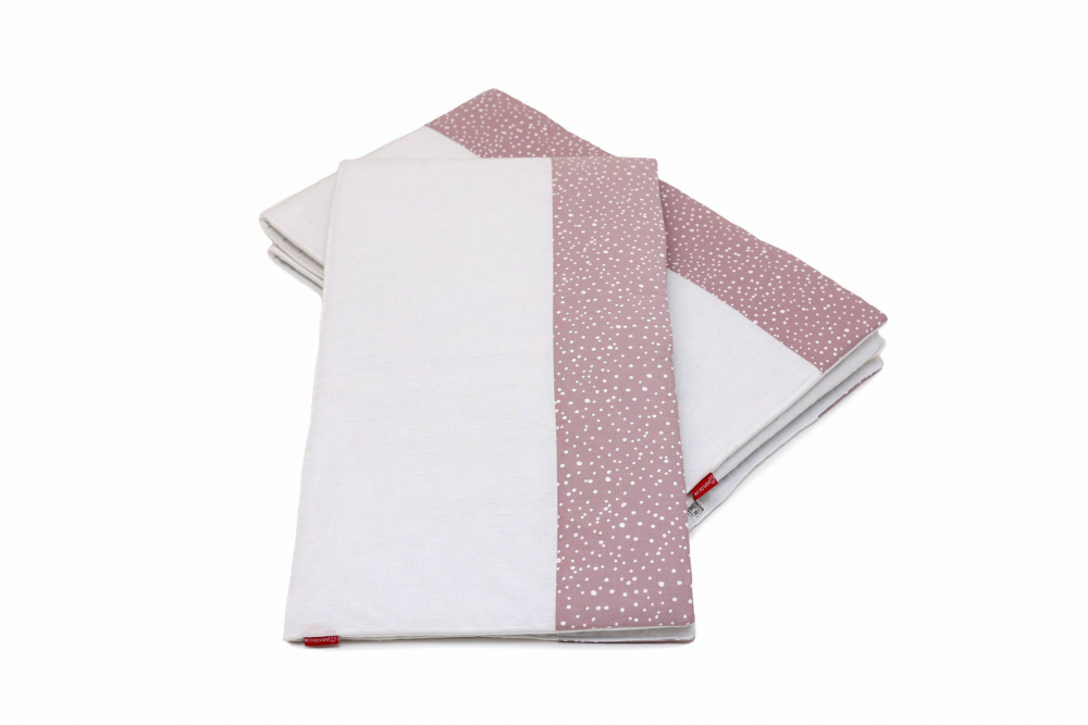 Set protecții patut KidsDecor Marshmellow, 60x120 cm - imagine 3