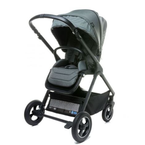 Carucior 4Baby EVERSO Reversibil Roti Cauciuc - imagine 5