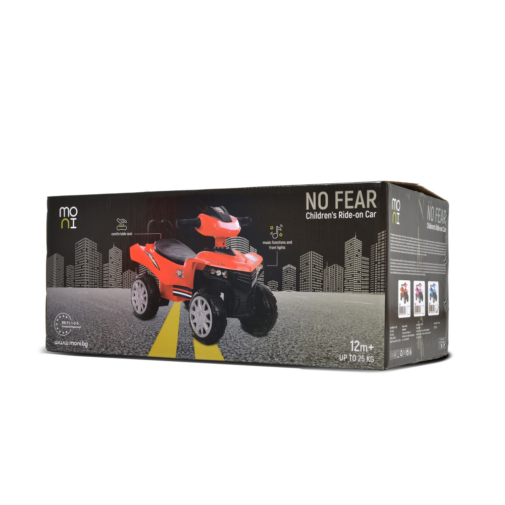 Moni ATV No Fear Red: Aventura pentru Copilul Tău