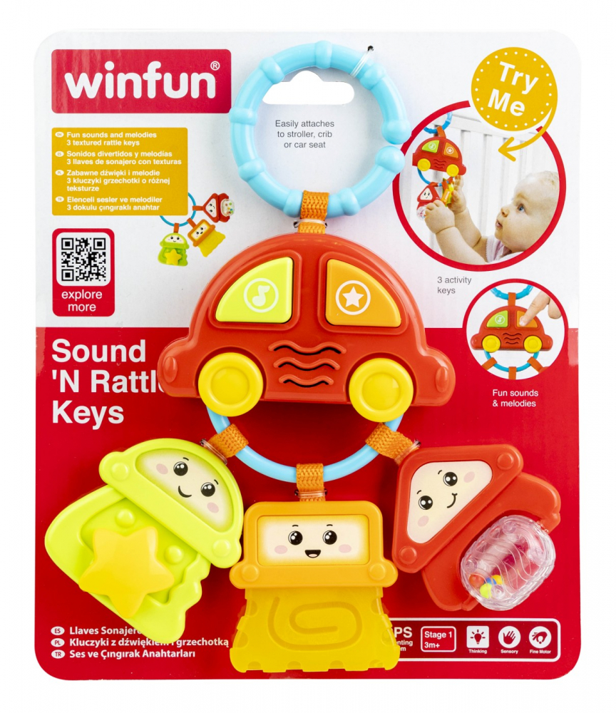 Zornaitoare Winfun Masinuta 3 Chei