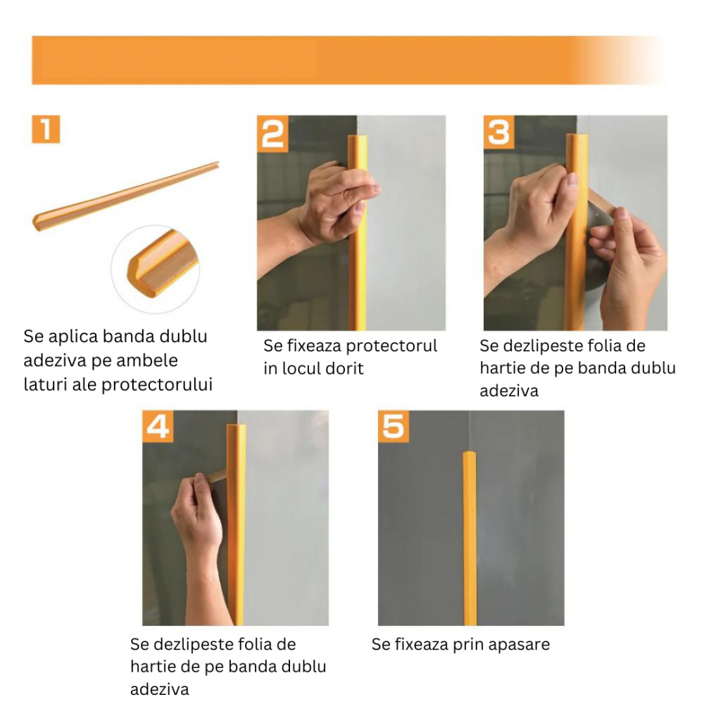 Benzi Protectie Muchii Car Boy Safety - Set 2 - imagine 3