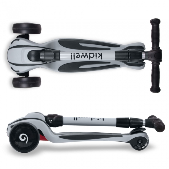 Trotineta Kidwell Jax 3 Roti LED, Pliabila - imagine 3