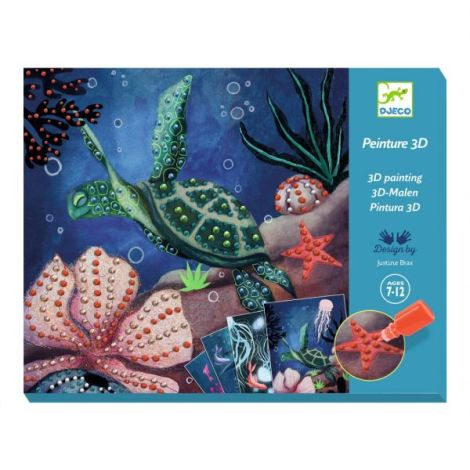 Atelier Pictură 3D Djeco Abisuri - Creativitate Fantastică - imagine 5