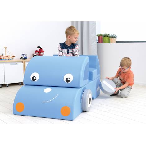 Mașinuță de joacă din spumă Moje Bambino, 8 piese - imagine 6