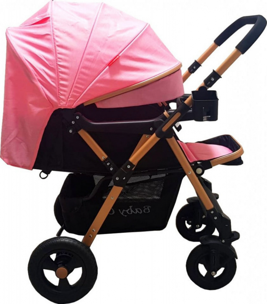 Carucior Baby Care PRO 511 Roz - Usor si Practic - imagine 5