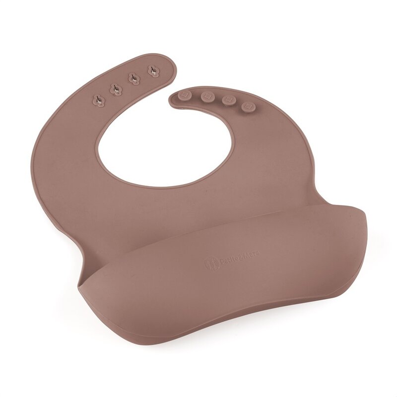 Baveta Silicon TakeMatch Reglabila cu Buzunar - Petite&Mars - imagine 2